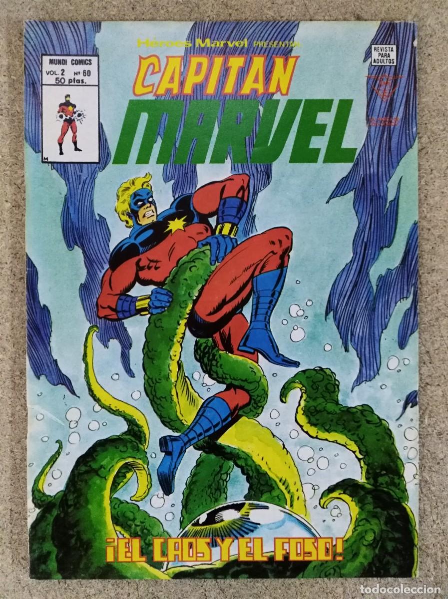 C&oacute;mics: Heroes Marvel 60 Vol. 2.Capitan Marvel.Vertice - Foto 1