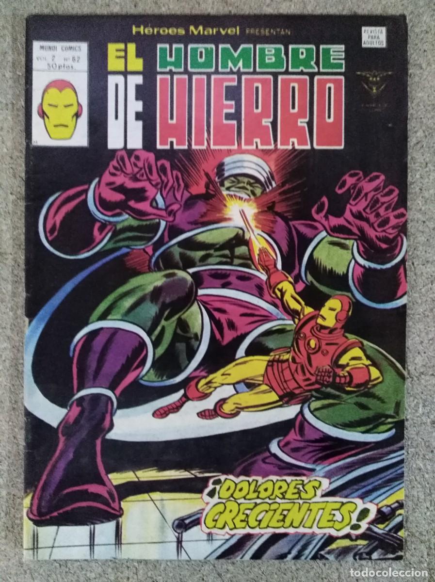 C&oacute;mics: Heroes Marvel 62 Vol. 2.El Hombre de Hierro.Vertice - Foto 1