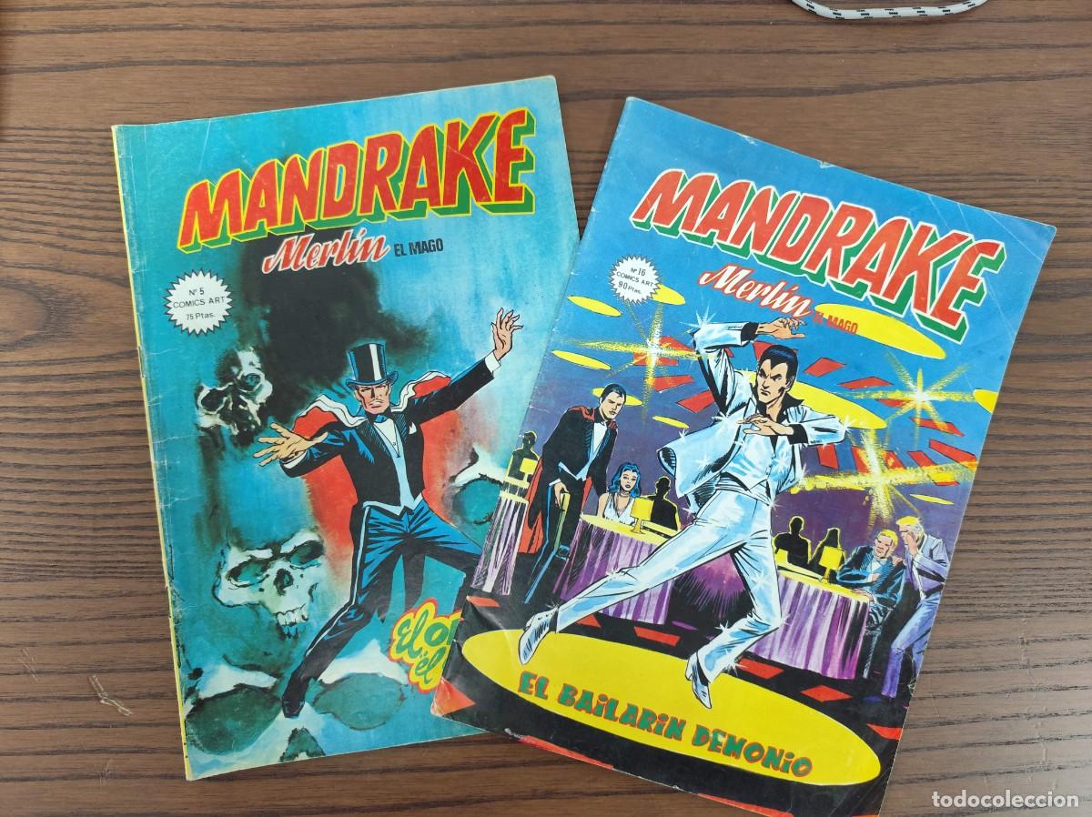 C&oacute;mics: Comics Mandrake numeros 5 y 16 5 ED Vertice - Foto 1