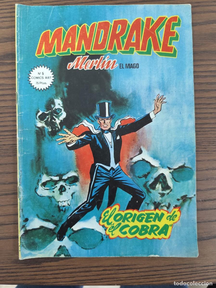 C&oacute;mics: Comics Mandrake numeros 5 y 16 5 ED Vertice - Foto 2