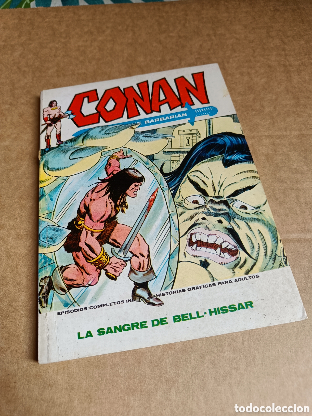 C&oacute;mics: CONAN TACO N&deg;14 EDICIONES V&Eacute;RTICE A&Ntilde;OS 70 - Foto 1