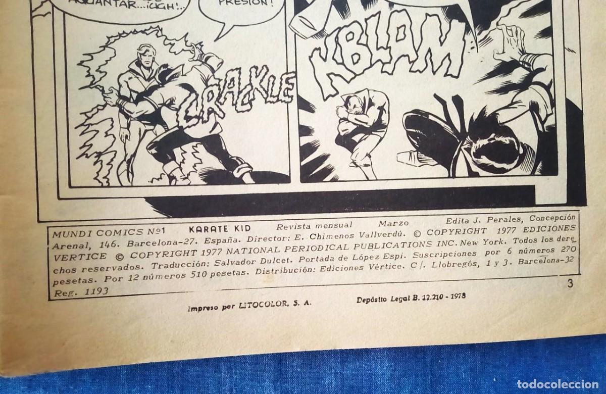 C&oacute;mics: COMICS KARATE KID VERTICE 1977 - Foto 3