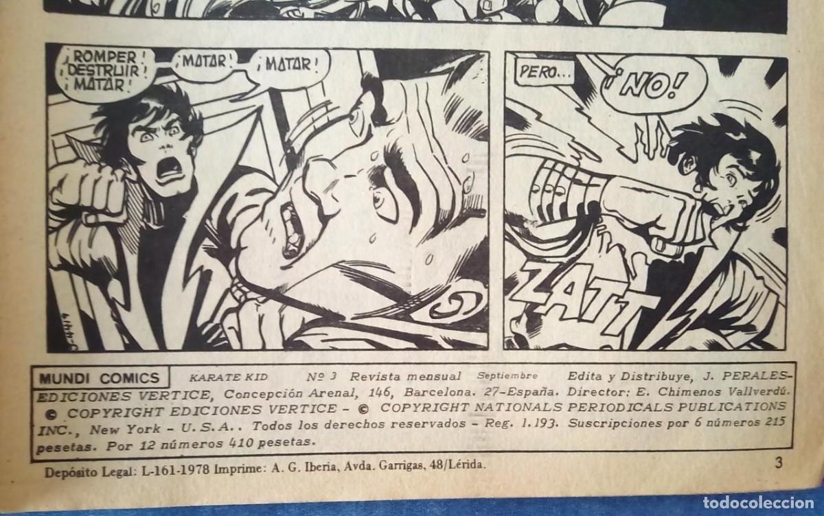 C&oacute;mics: COMICS KARATE KID VERTICE 1977 - Foto 9