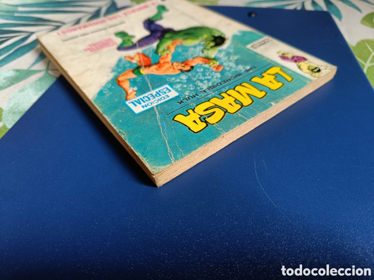 C&oacute;mics: LA MASA-MARVEL TACO N&deg;8.EDICIONES V&Eacute;RTICE A&Ntilde;OS 70 - Foto 5