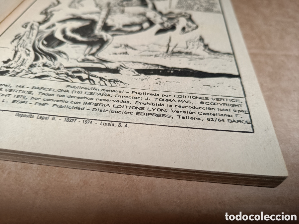 C&oacute;mics: LA MASA-MARVEL TACO N&deg;8.EDICIONES V&Eacute;RTICE A&Ntilde;OS 70 - Foto 11
