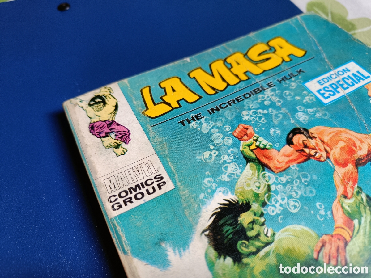 C&oacute;mics: LA MASA-MARVEL TACO N&deg;8.EDICIONES V&Eacute;RTICE A&Ntilde;OS 70 - Foto 12