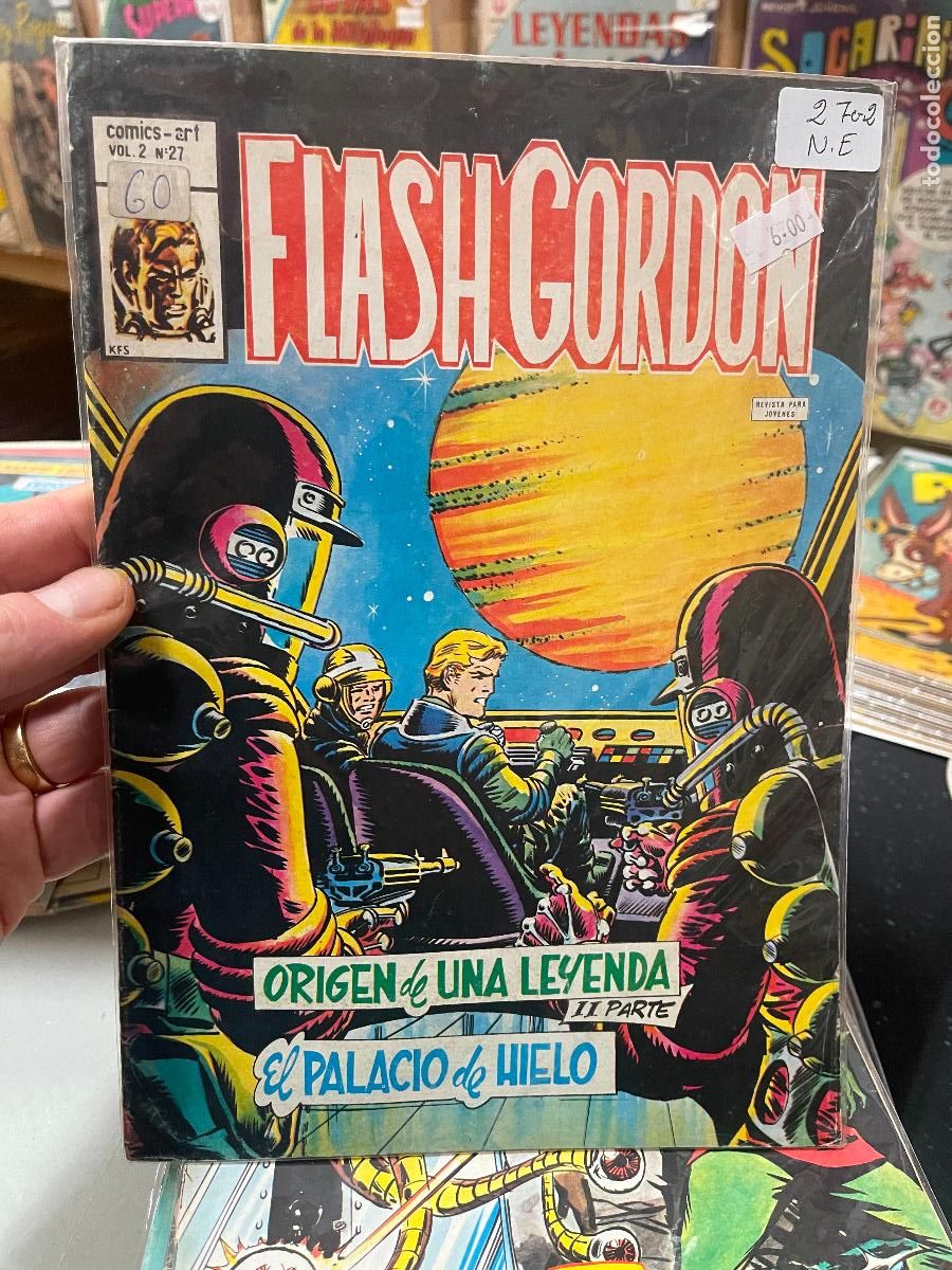 C&oacute;mics: FLAH GORDON VOLUMEN 2 EDITORIAL VERTICE NUMERO 27 NORMAL ESTADO - Foto 1