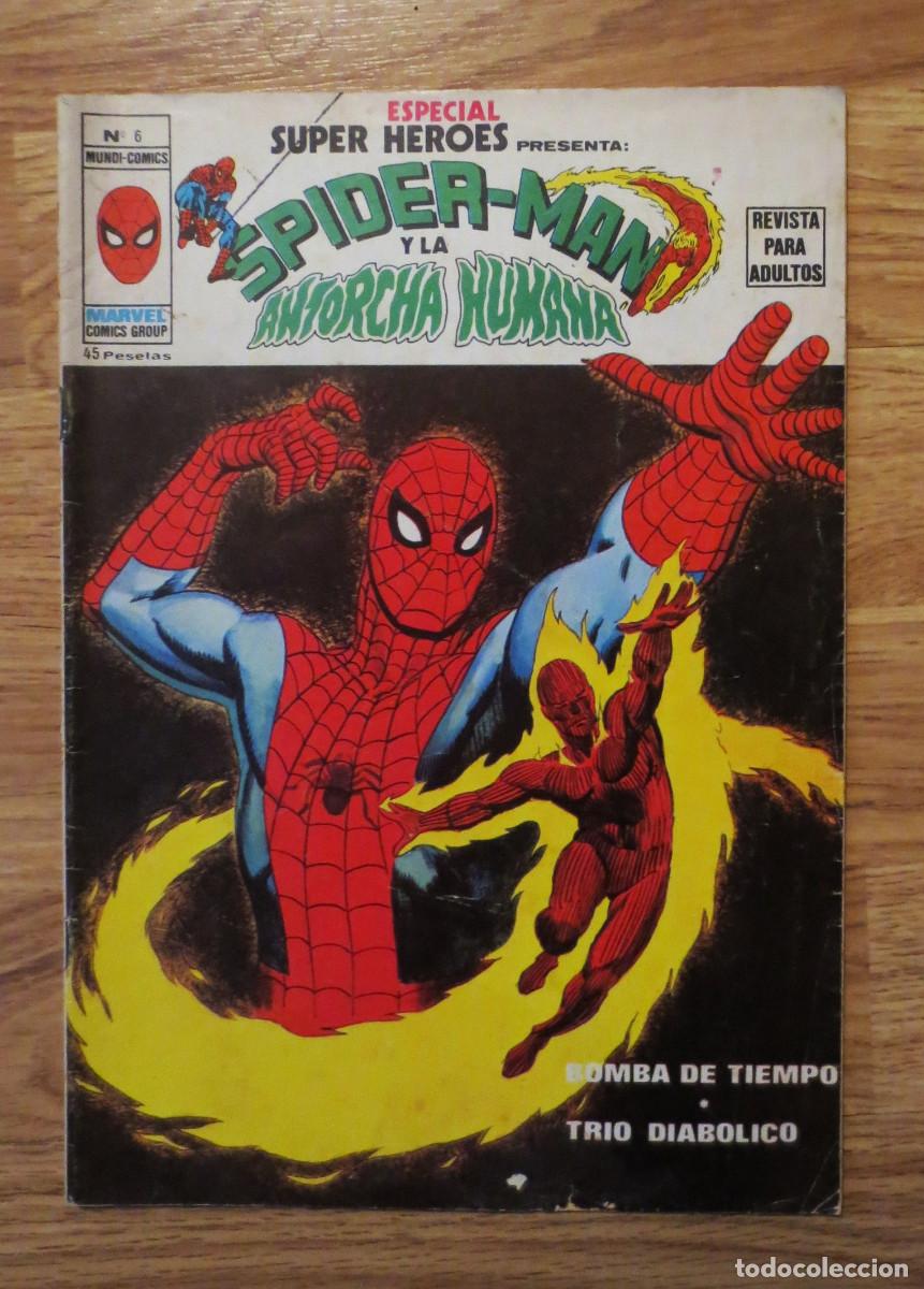 C&oacute;mics: SPIDERMAN Y LA ANTORCHA HUMANA N&ordm; 6 VERTICE - Foto 1
