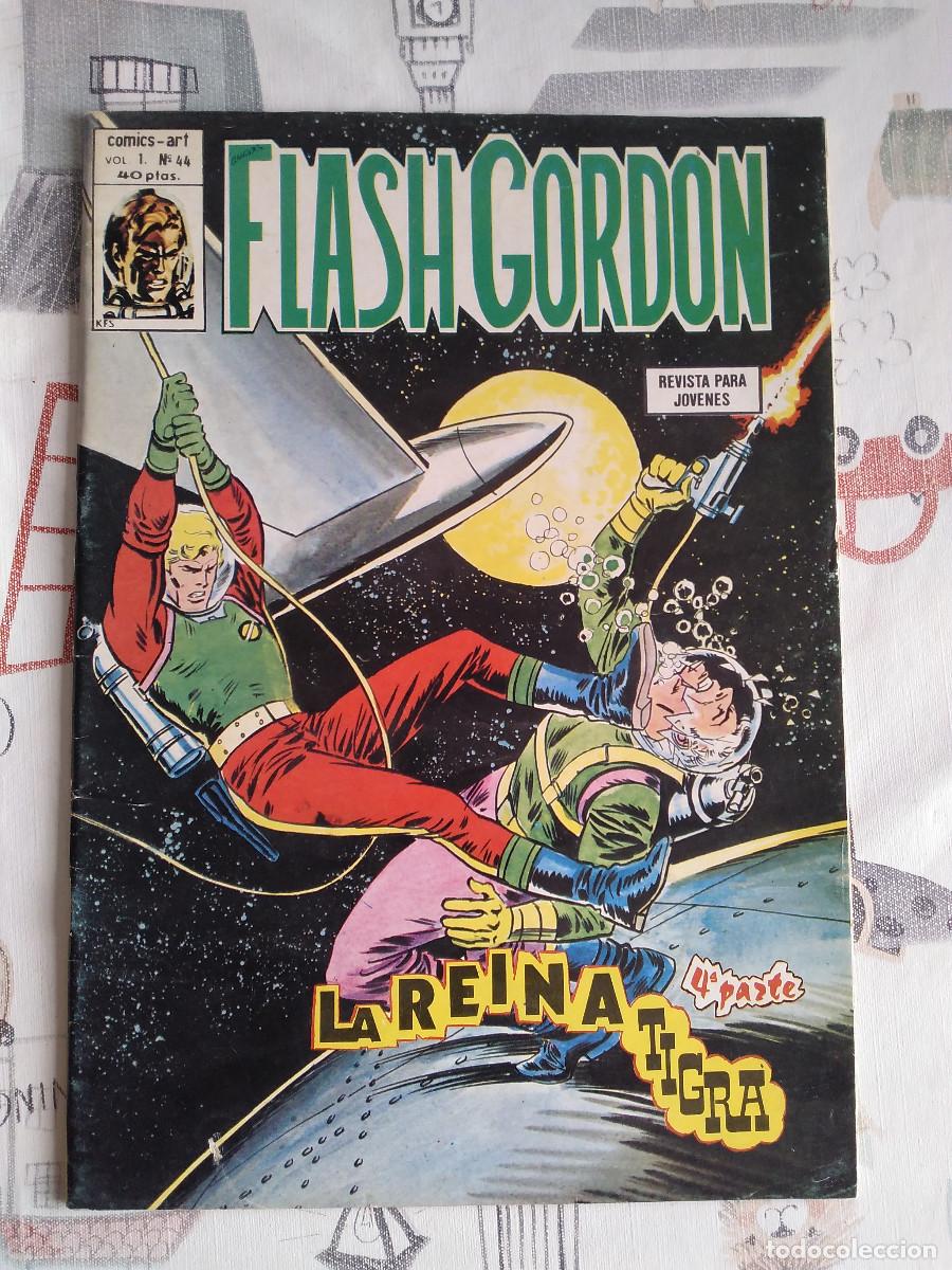 C&oacute;mics: VERTICE : FLASH GORDON VOL.1 NUM. 44 ( ULTIMO ). MUY BUEN ESTADO - Foto 1