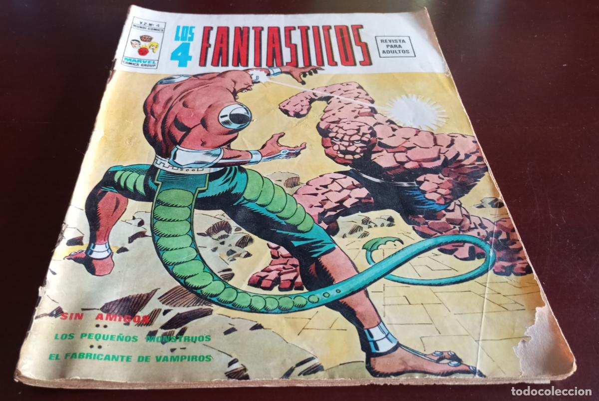 C&oacute;mics: LOS 4 FANTASTICOS- N&ordm; 4 - VOL.2 - VERTICE - Foto 1
