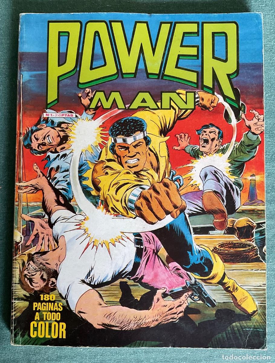 C&oacute;mics: POWER MAN - RETAPADO NUMEROS 1 AL 5 (EDITORIAL SURCO) - Foto 1