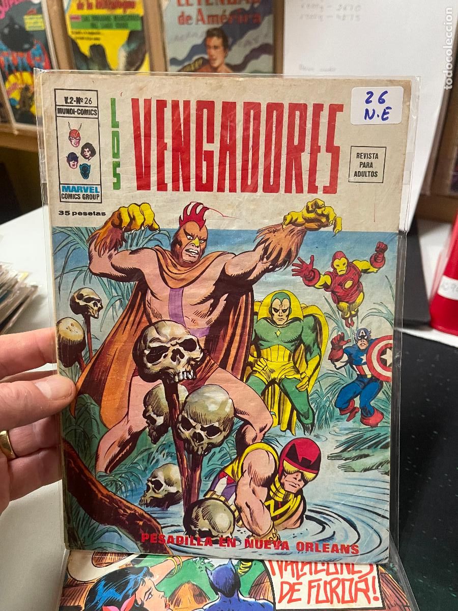 C&oacute;mics: LOS VENGADORES EDITORIAL VERTICE NUMERO 26 NORMAL ESTADO - Foto 1