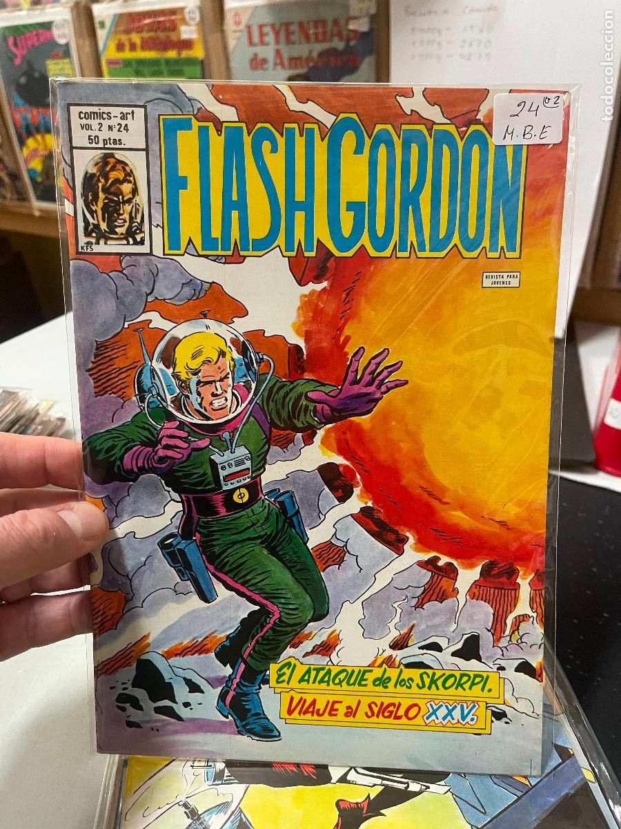 C&oacute;mics: FLASH GORDON EDITORIAL VERTICE NUMERO 24 MUY BUEN ESTADO - Foto 1