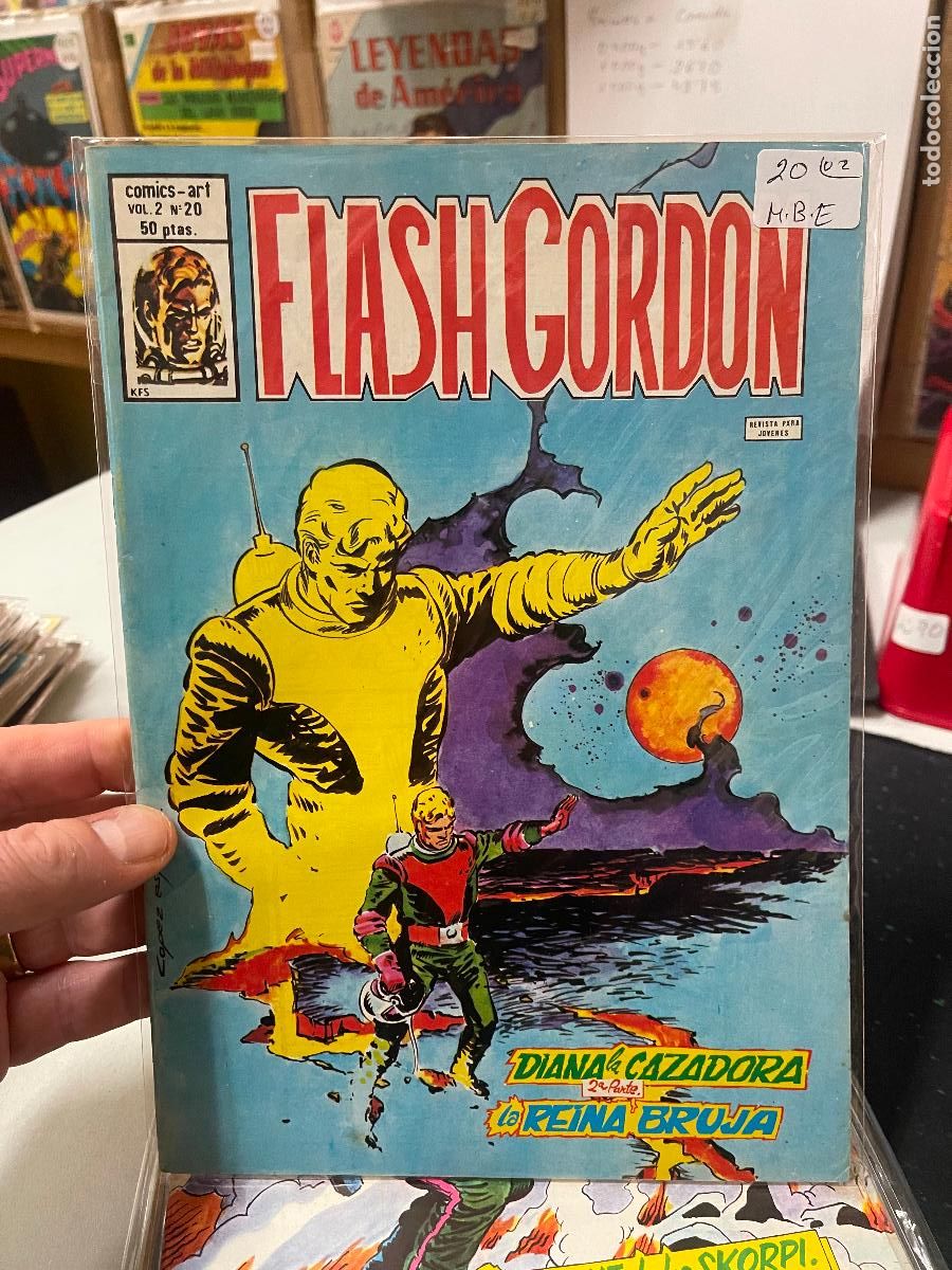 C&oacute;mics: FLASH GORDON EDITORIAL VERTICE NUMERO 20 MUY BUEN ESTADO - Foto 1
