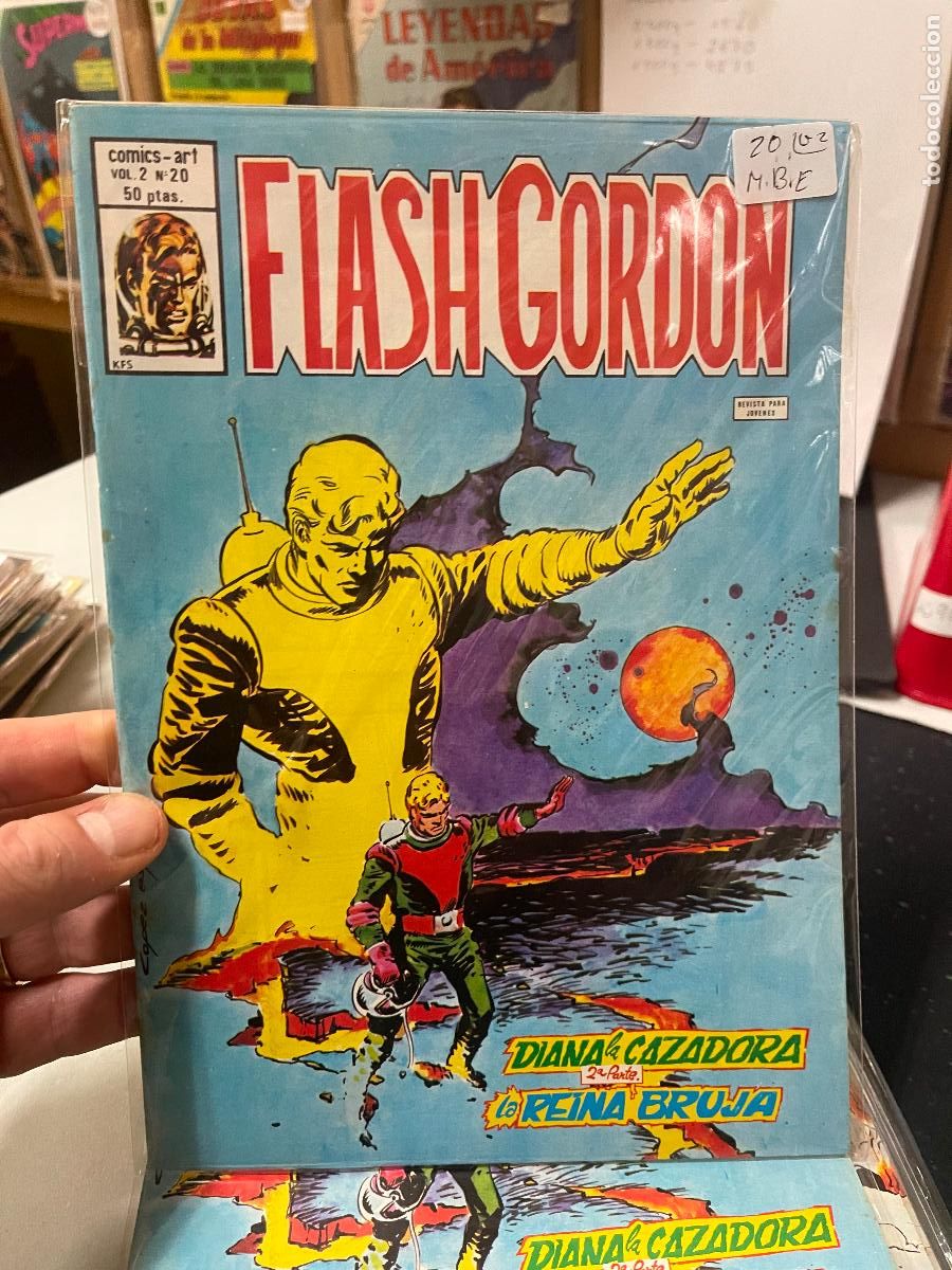 C&oacute;mics: FLASH GORDON EDITORIAL VERTICE NUMERO 20 MUY BUEN ESTADO - Foto 1
