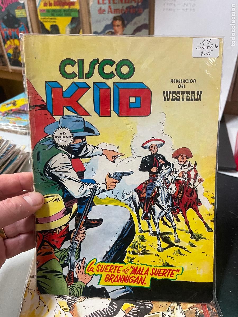 C&oacute;mics: CISCO KID EDITORIAL VERTICE NUMERO 15 NORMAL ESTADO - Foto 1