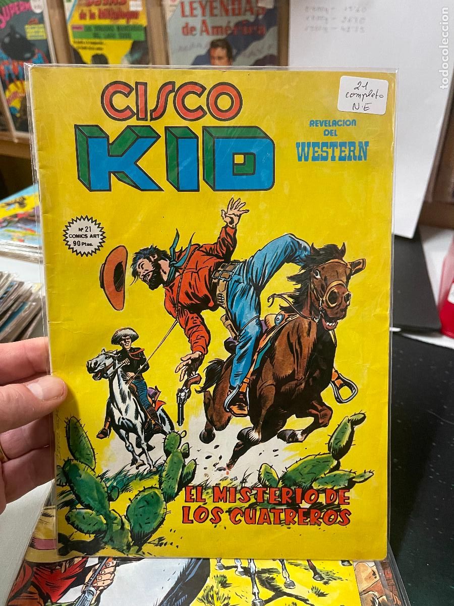 C&oacute;mics: CISCO KID EDITORIAL VERTICE NUMERO 21 NORMAL ESTADO - Foto 1