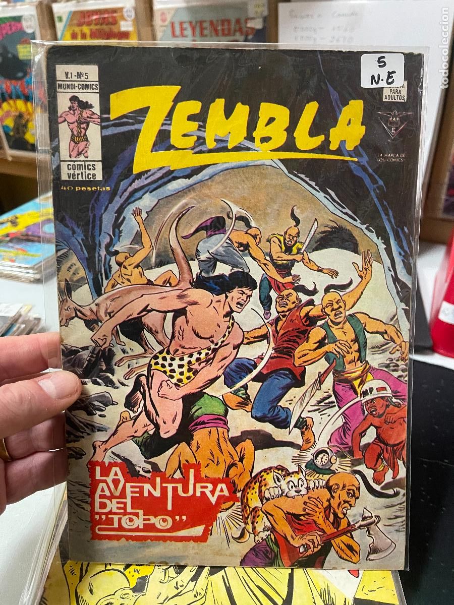 C&oacute;mics: ZEMBLA EDITORIAL VERTICE NUMERO 5 NORMAL ESTADO - Foto 1