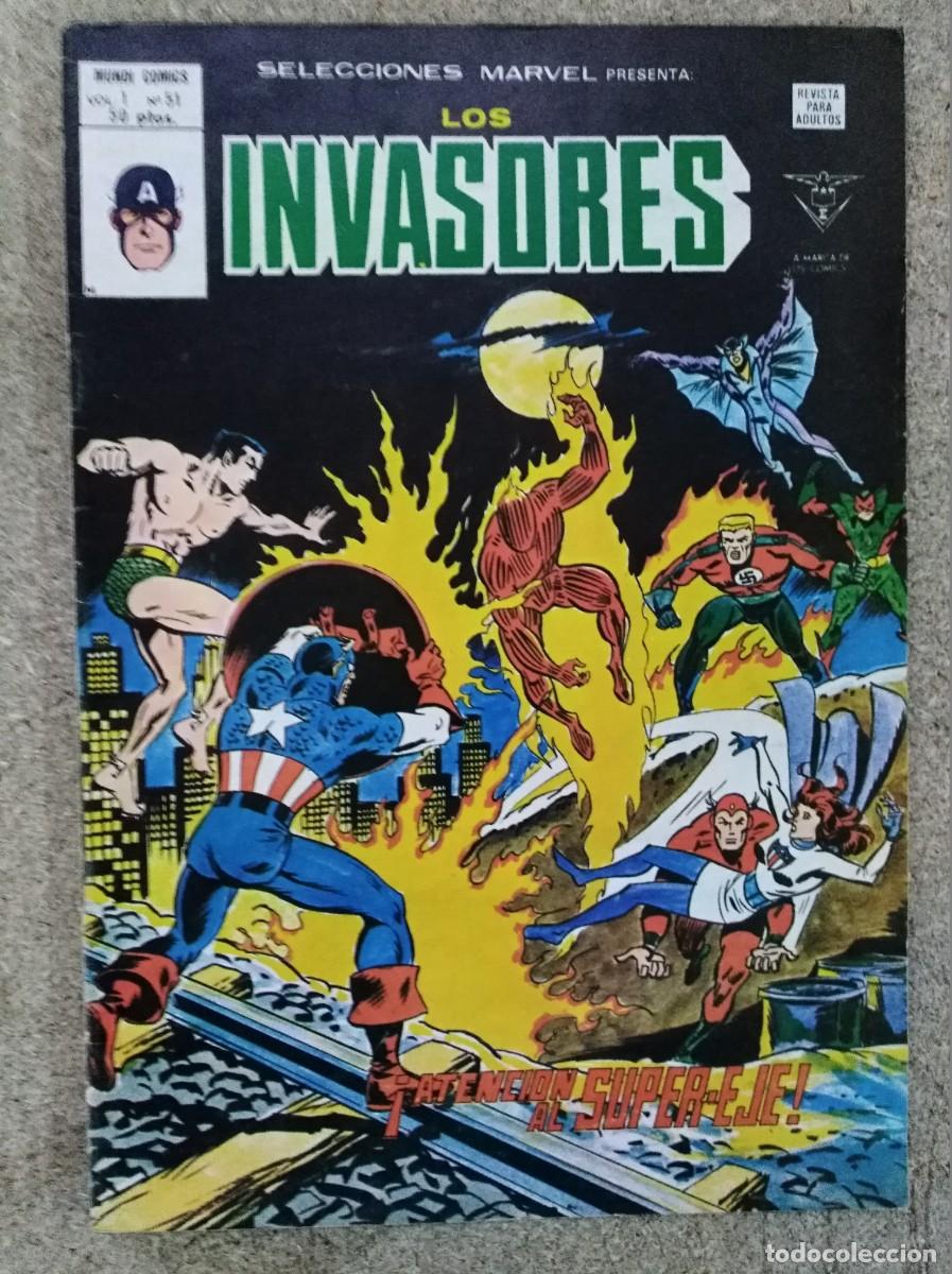 C&oacute;mics: Selecciones Marvel 51.Vol. 1.Los Invasores.Marvel.Vertice - Foto 1