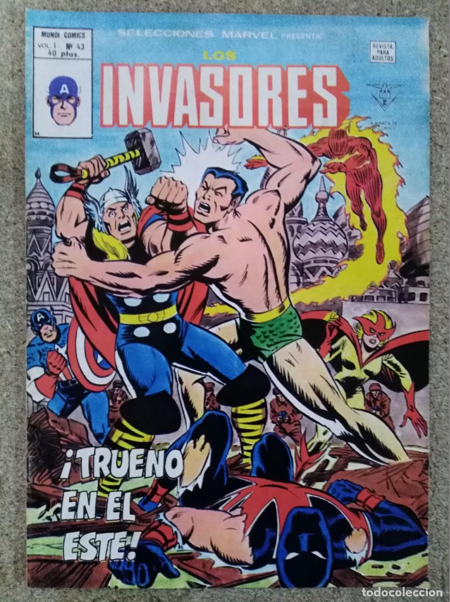 C&oacute;mics: Selecciones Marvel 43.Vol. 1.Los Invasores.Marvel.Vertice - Foto 1