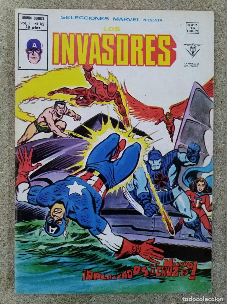 C&oacute;mics: Selecciones Marvel 45.Vol. 1.Los Invasores.Marvel.Vertice - Foto 1