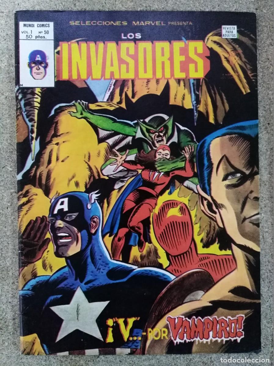 C&oacute;mics: Selecciones Marvel 50.Vol. 1.Los Invasores.Marvel.Vertice - Foto 1