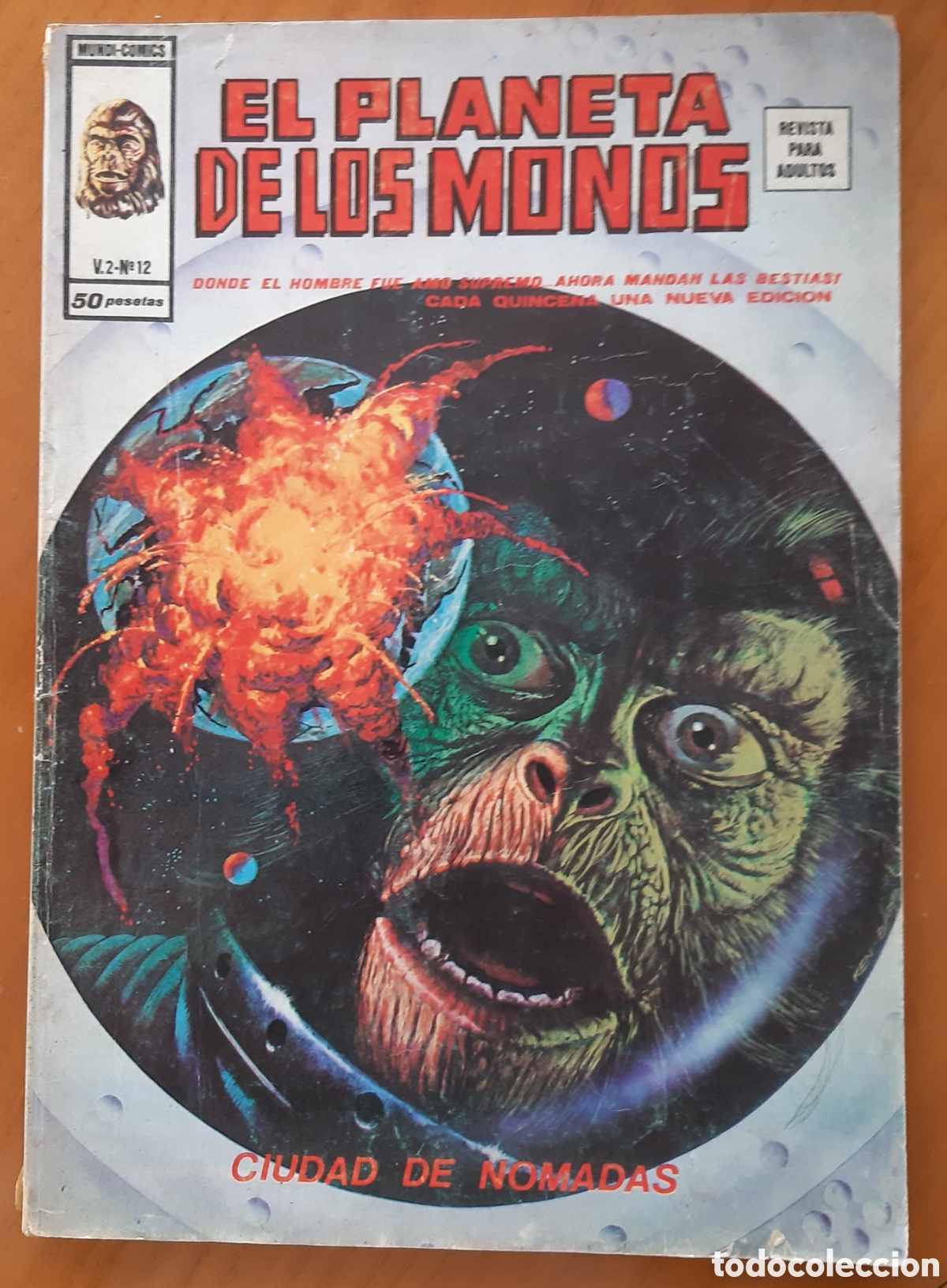 C&oacute;mics: C&oacute;mic El Planeta de los Monos. V&eacute;rtice. N&uacute;mero 12 - Foto 1