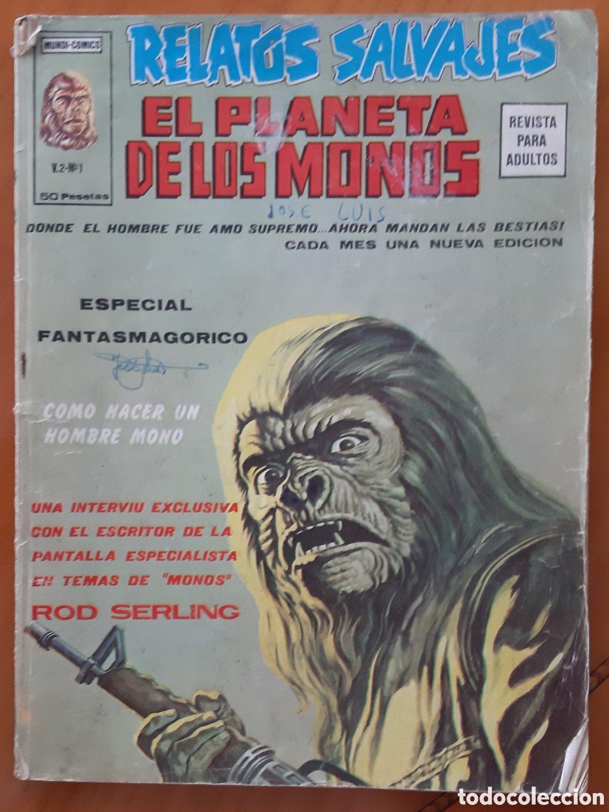 C&oacute;mics: C&oacute;mic Relatos Salvajes. Vertice. N&uacute;mero 1. - Foto 1