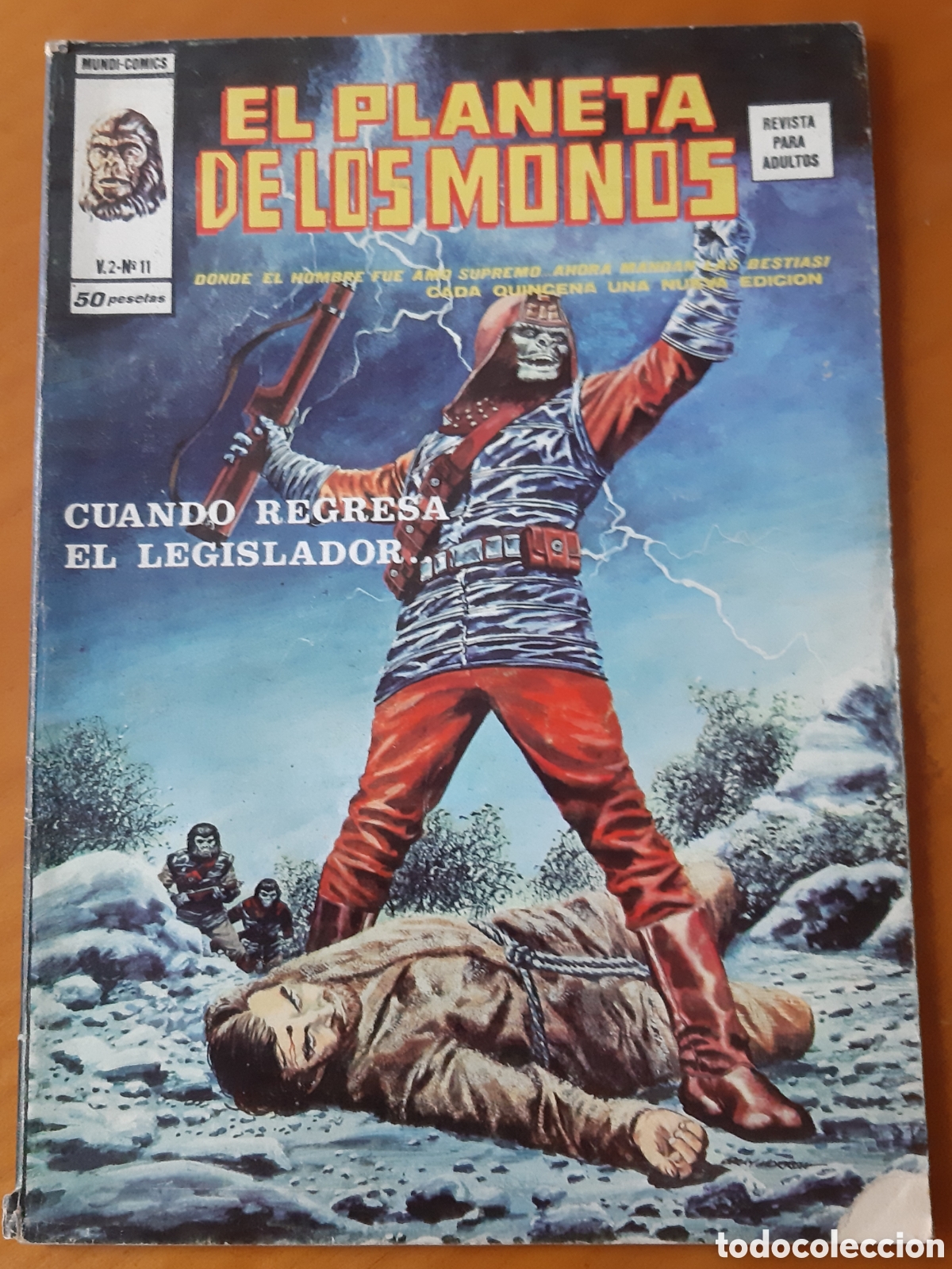 C&oacute;mics: C&oacute;mic El Planeta de los Monos. V&eacute;rtice. Volumen 2 n&uacute;mero 11 - Foto 1
