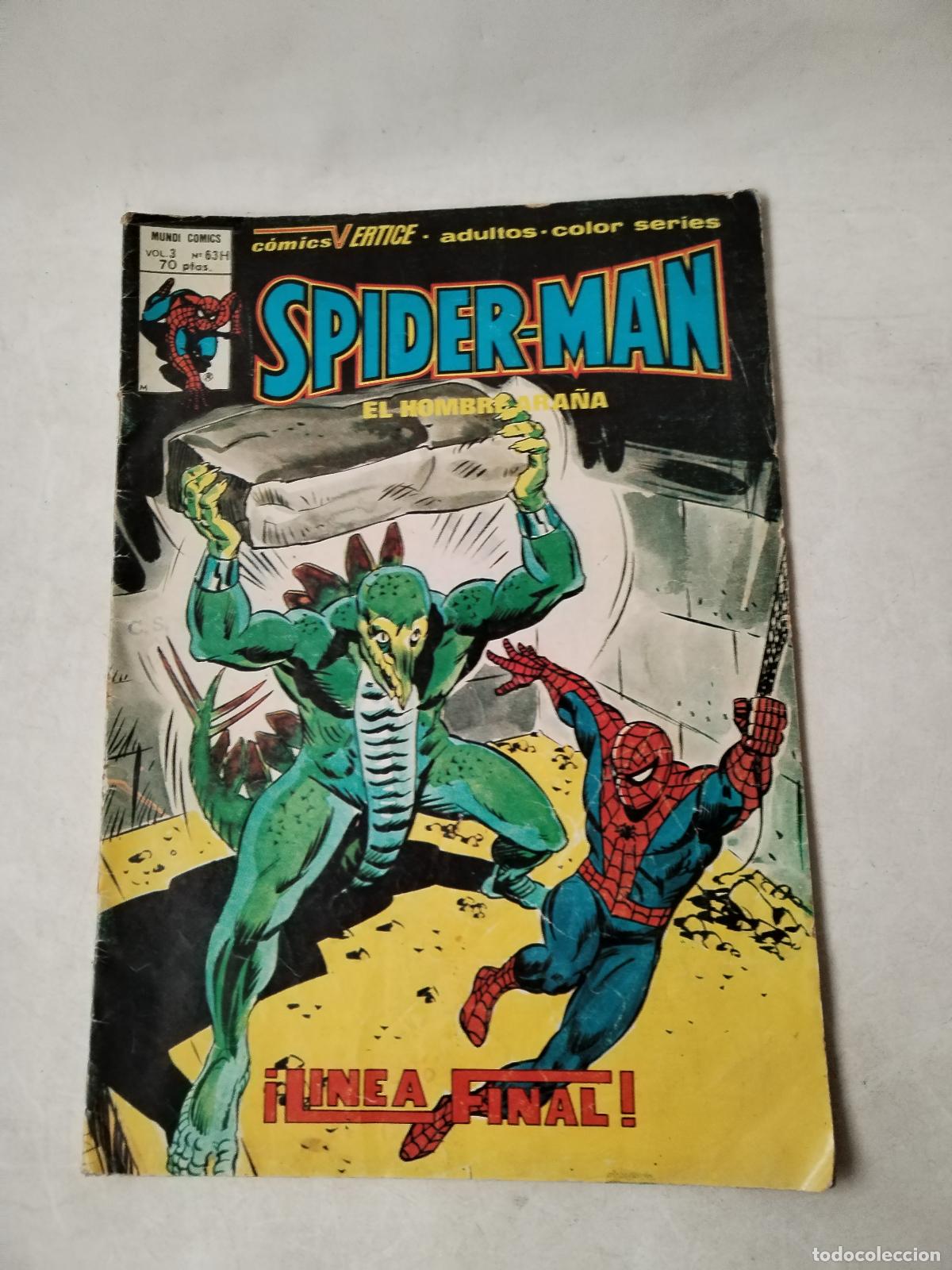 C&oacute;mics: spiderman n&ordm;63h linea final, comics marvel vertice- c150 - Foto 1