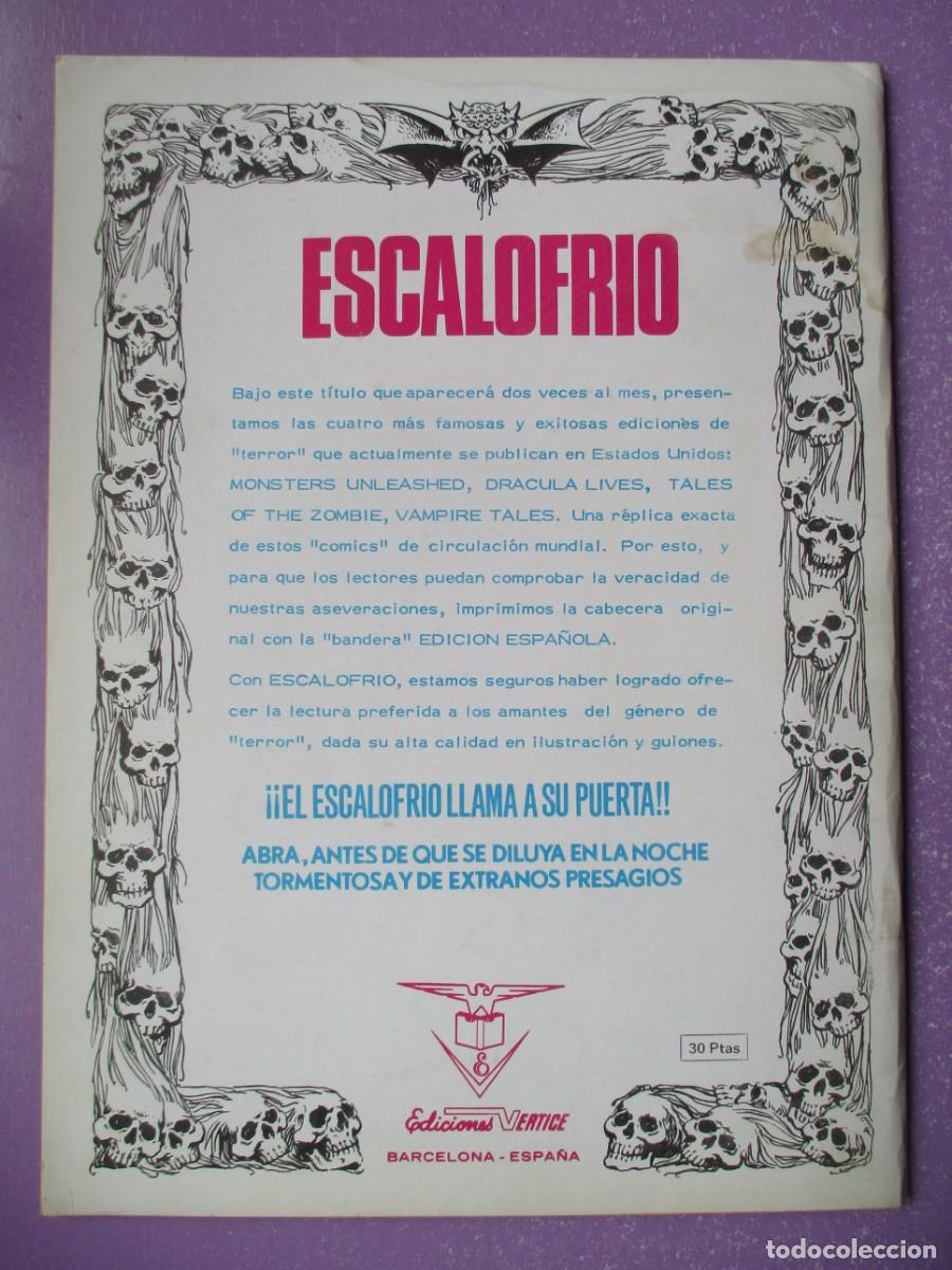 C&oacute;mics: ESCALOFRIO 3 VERTICE MONSTERS UNLEASHED &iexcl;&iexcl;&iexcl;&iexcl; BUEN ESTADO !!!! - Foto 2
