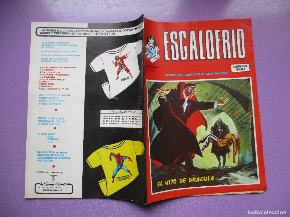C&oacute;mics: ESCALOFRIO 60 VERTICE &iexcl;&iexcl;&iexcl;&iexcl; BUEN ESTADO !!!! - Foto 3