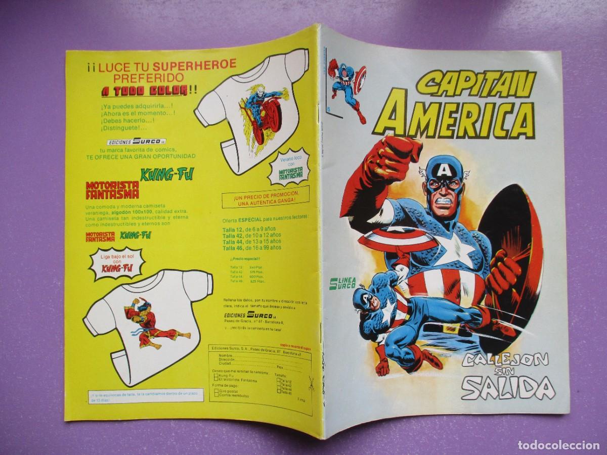 C&oacute;mics: CAPITAN AMERICA 5 LINEA SURCO VERTICE &iexcl;&iexcl;&iexcl;&iexcl; EXCELENTE ESTADO !!!! - Foto 3