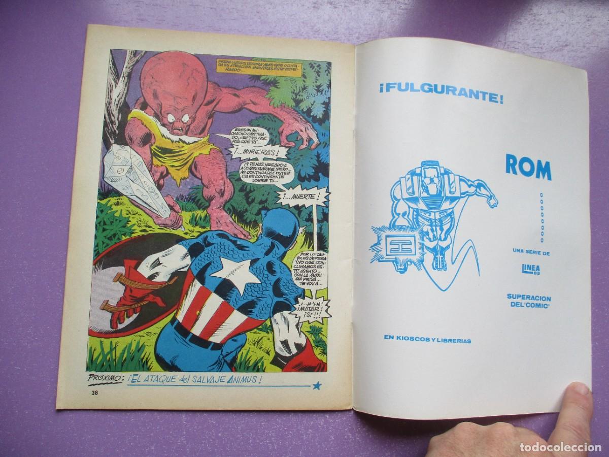 C&oacute;mics: CAPITAN AMERICA 5 LINEA SURCO VERTICE &iexcl;&iexcl;&iexcl;&iexcl; EXCELENTE ESTADO !!!! - Foto 5