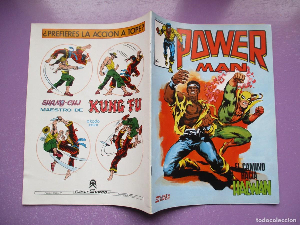 C&oacute;mics: POWER MAN 9 LINEA SURCO VERTICE &iexcl;&iexcl;&iexcl;&iexcl; EXCELENTE ESTADO !!!! - Foto 3