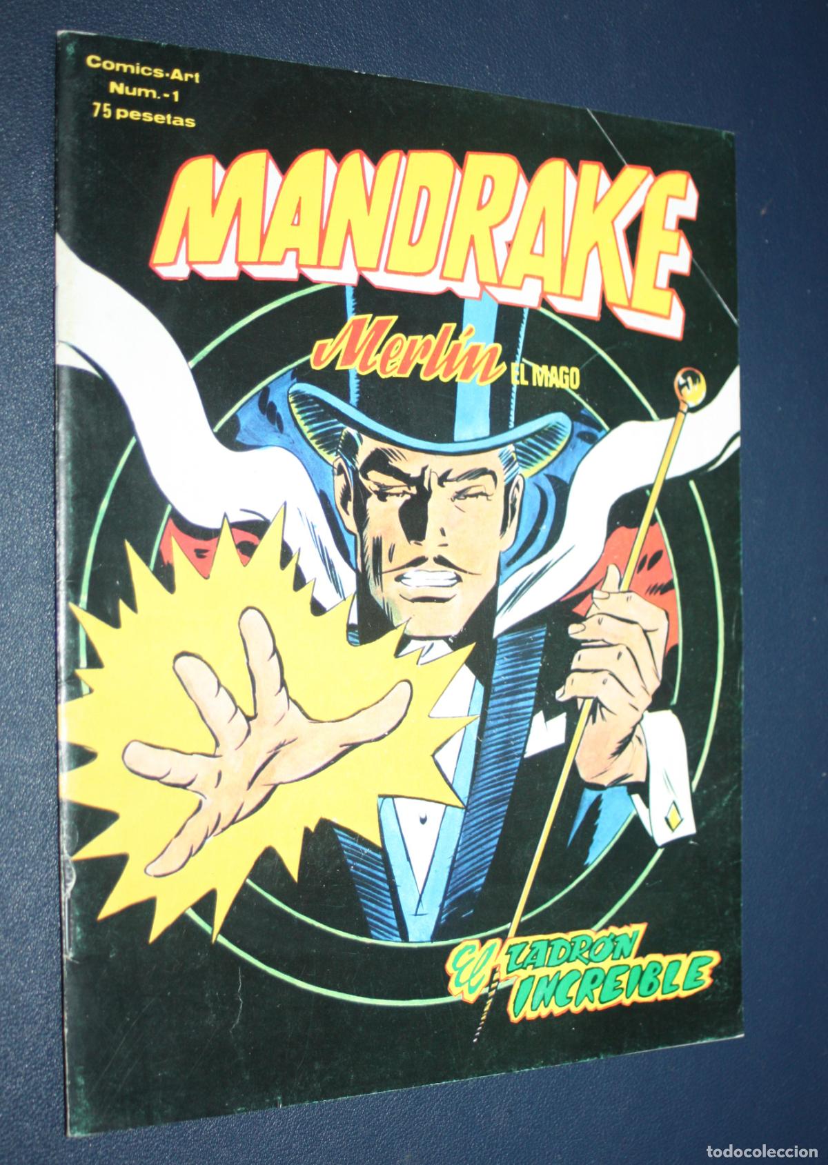 C&oacute;mics: MANDRAKE( MERLIN EL MAGO) N&ordm; 1 :EL LADRON INCREIBLE () - Foto 2