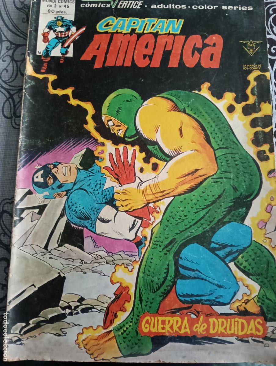 C&oacute;mics: CAPITAN AMERICA N&ordm; 45 MUNDI COMICS Vol 3 - Foto 1