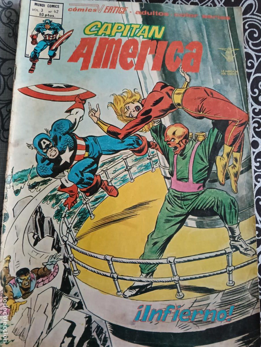 C&oacute;mics: CAPITAN AMERICA N&ordm; 42 MUNDI COMICS Vol 3 - Foto 1