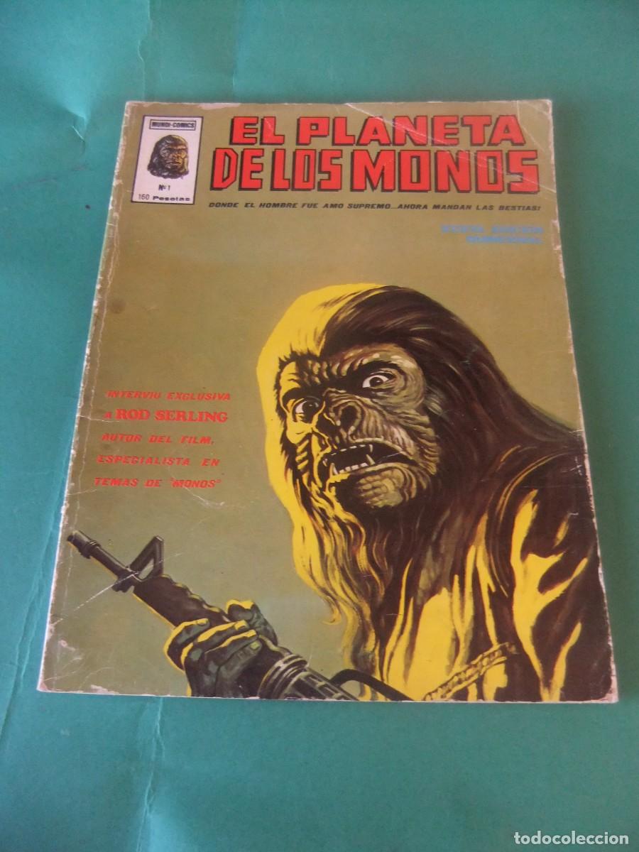 C&oacute;mics: EL PLANETA DE LOS SIMIOS N&ordm; 1 VERTICE 100 PAGINAS 1979 - Foto 1