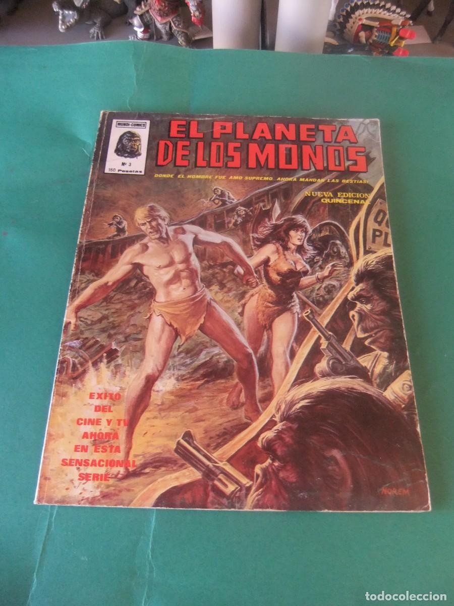 C&oacute;mics: EL PLANETA DE LOS SIMIOS N&ordm; 3 VERTICE 100 PAGINAS 1979 - Foto 1