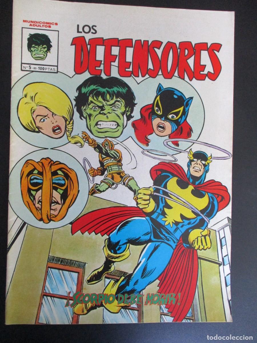 C&oacute;mics: DEFENSORES, LOS (1981, VERTICE) 5 &middot; II-1982 &middot; SCORPIO DEBE MORIR - Foto 1