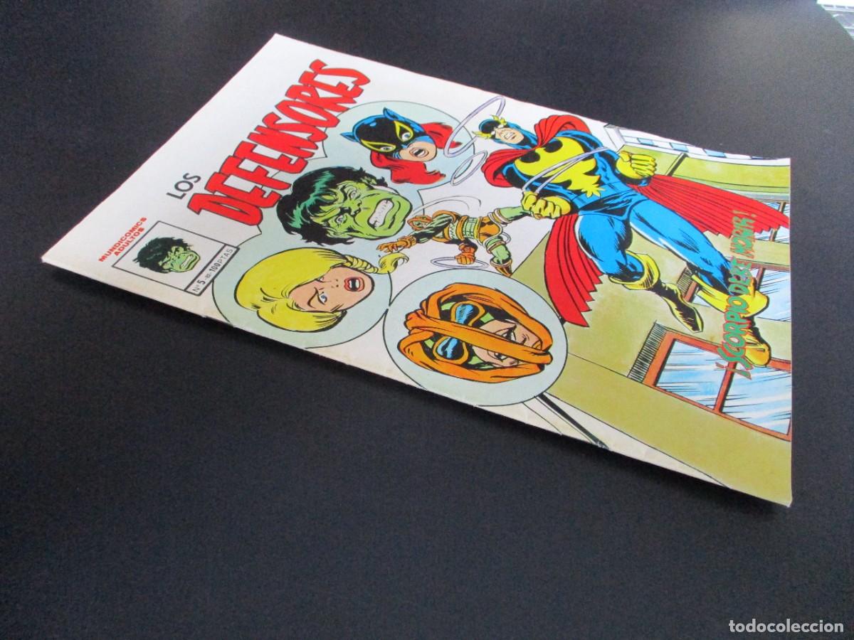 C&oacute;mics: DEFENSORES, LOS (1981, VERTICE) 5 &middot; II-1982 &middot; SCORPIO DEBE MORIR - Foto 2