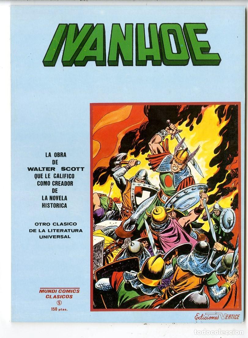 C&oacute;mics: Mundi Comics Cl&aacute;sicos / Ivanhoe / Ediciones V&eacute;rtice / 1981 / N.5 (A12) - Foto 1