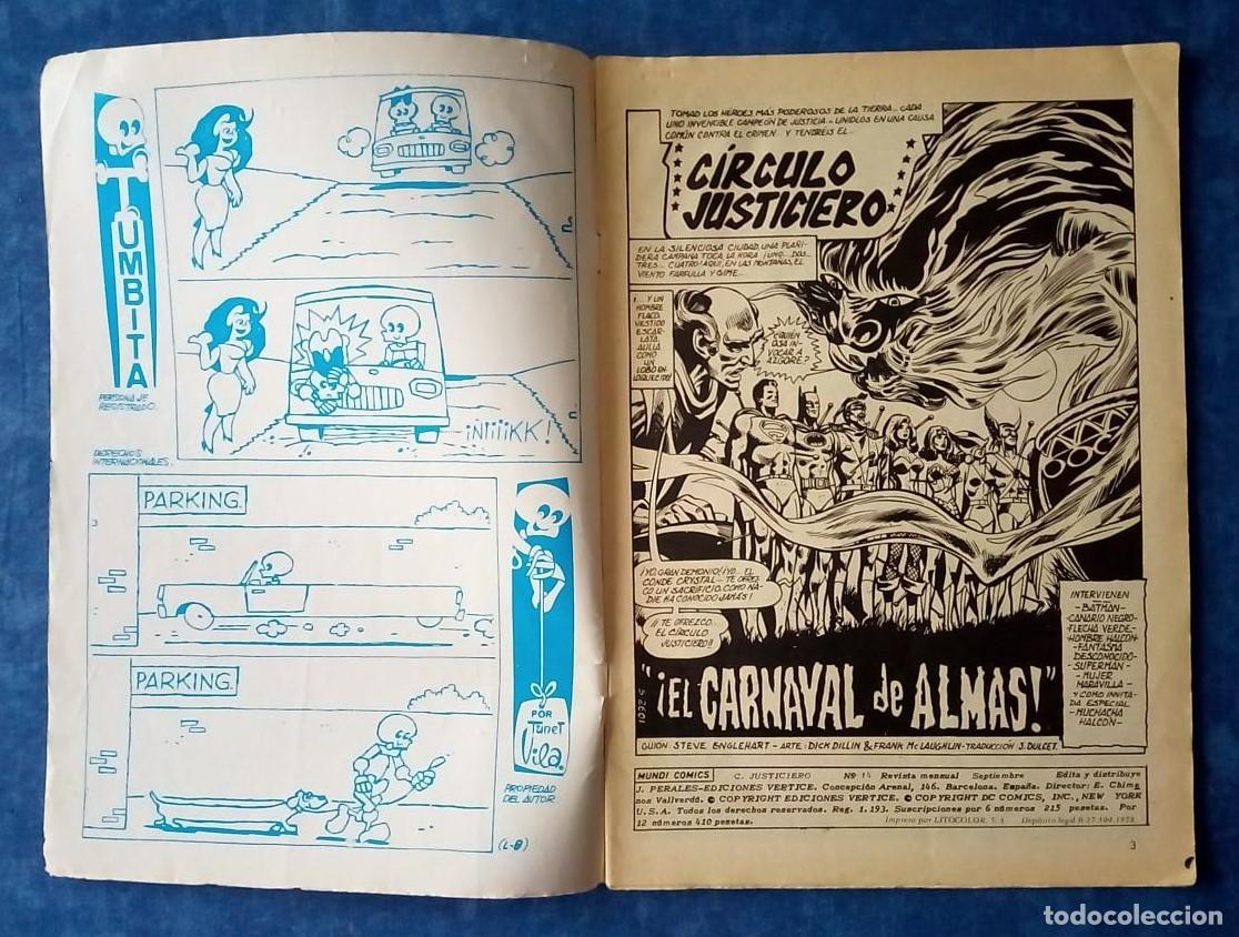 C&oacute;mics: C&oacute;mics V&eacute;rtice C&iacute;rculo Justiciero - Foto 24