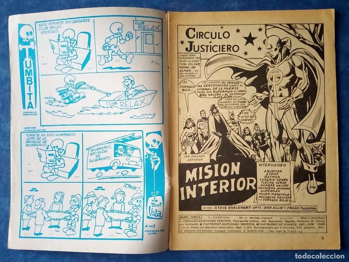 C&oacute;mics: C&oacute;mics V&eacute;rtice C&iacute;rculo Justiciero - Foto 28