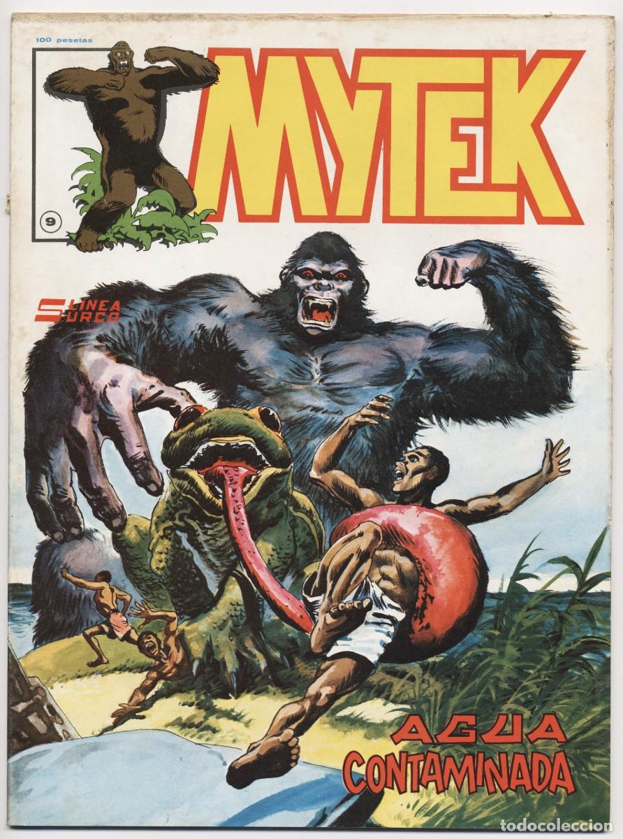 C&oacute;mics: MYTEK EL PODEROSO N&ordm; 9 AGUA CONTAMINADA LINEA 83 EDICIONES SURCO 1983 - Foto 1