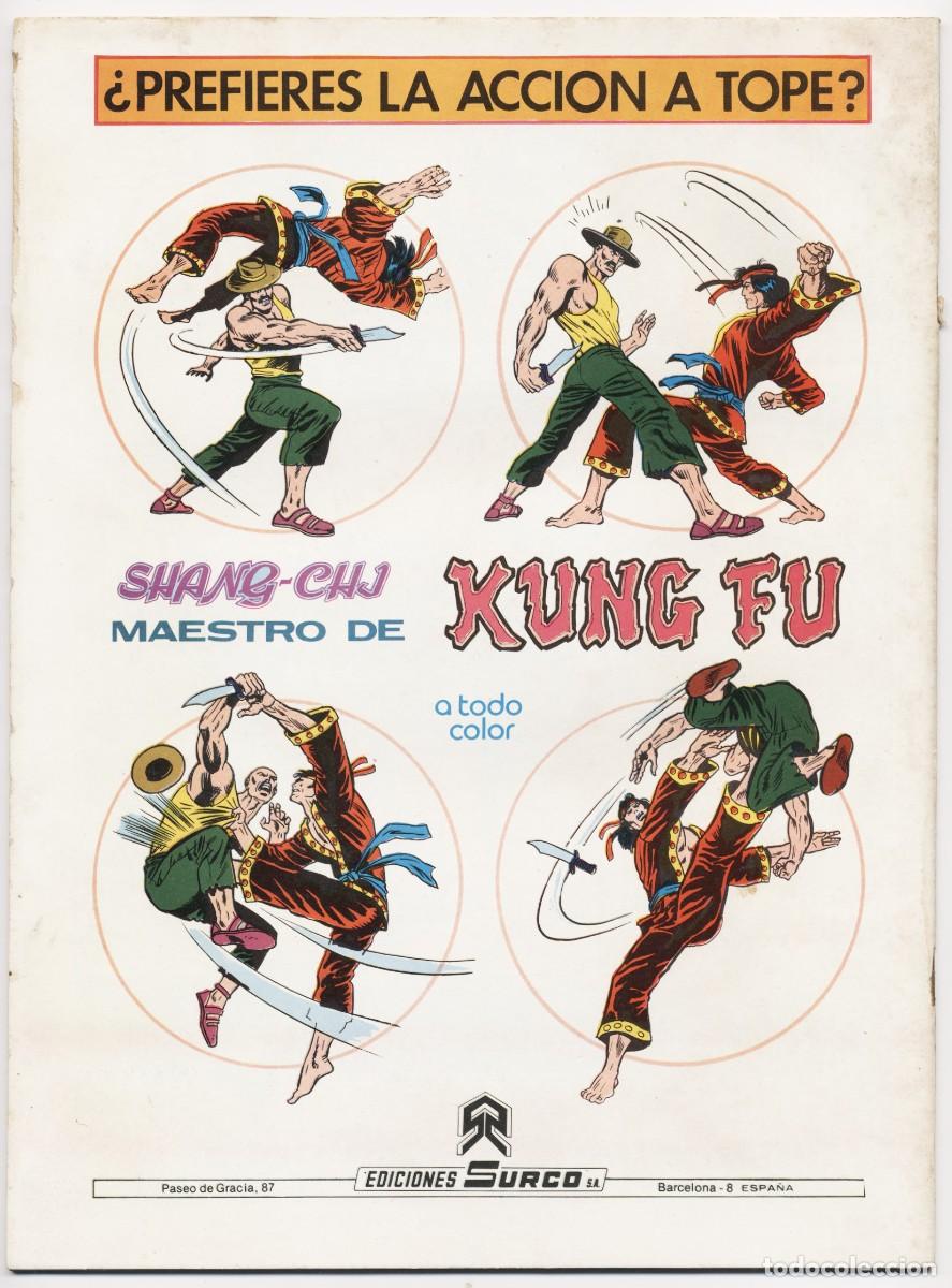 C&oacute;mics: MYTEK EL PODEROSO N&ordm; 9 AGUA CONTAMINADA LINEA 83 EDICIONES SURCO 1983 - Foto 2