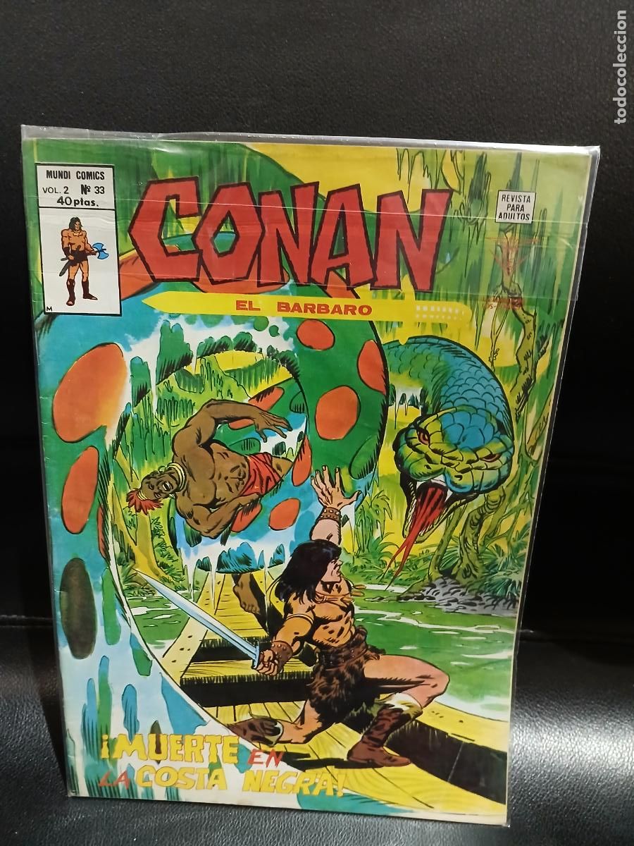 C&oacute;mics: LOTE DE 40 N&Uacute;MEROS DE CONAN EL BARBARO, VOLUMEN 2 -EDICIONES VERTICE- - Foto 5