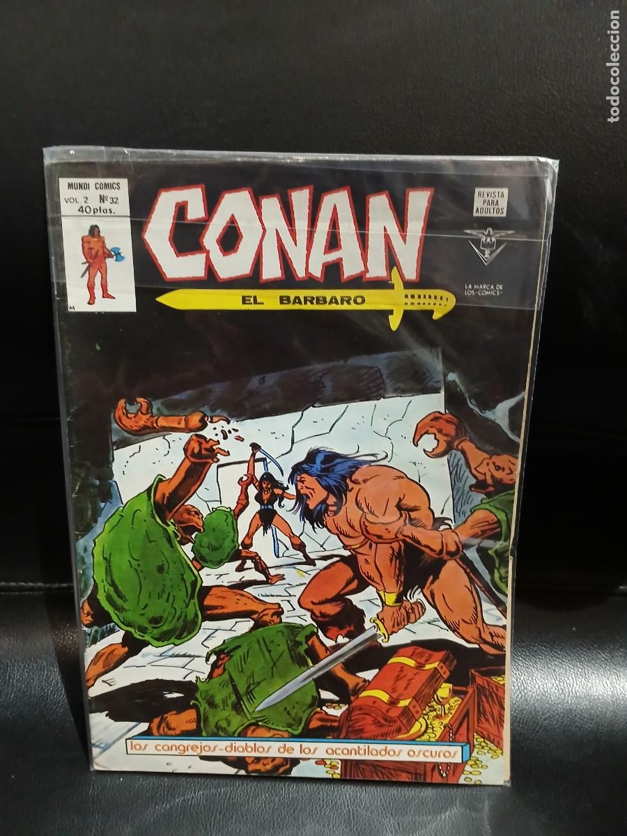 C&oacute;mics: LOTE DE 40 N&Uacute;MEROS DE CONAN EL BARBARO, VOLUMEN 2 -EDICIONES VERTICE- - Foto 6