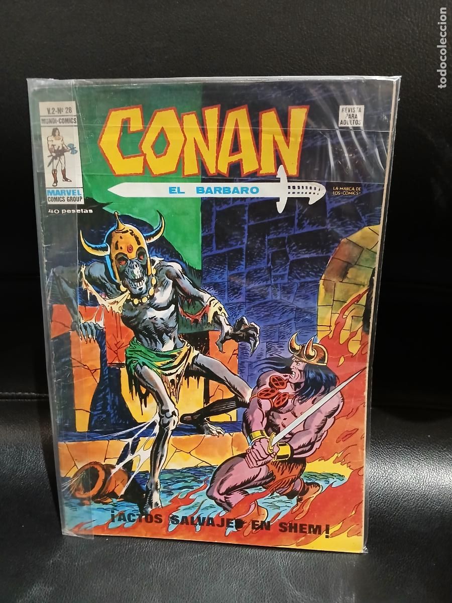 C&oacute;mics: LOTE DE 40 N&Uacute;MEROS DE CONAN EL BARBARO, VOLUMEN 2 -EDICIONES VERTICE- - Foto 9